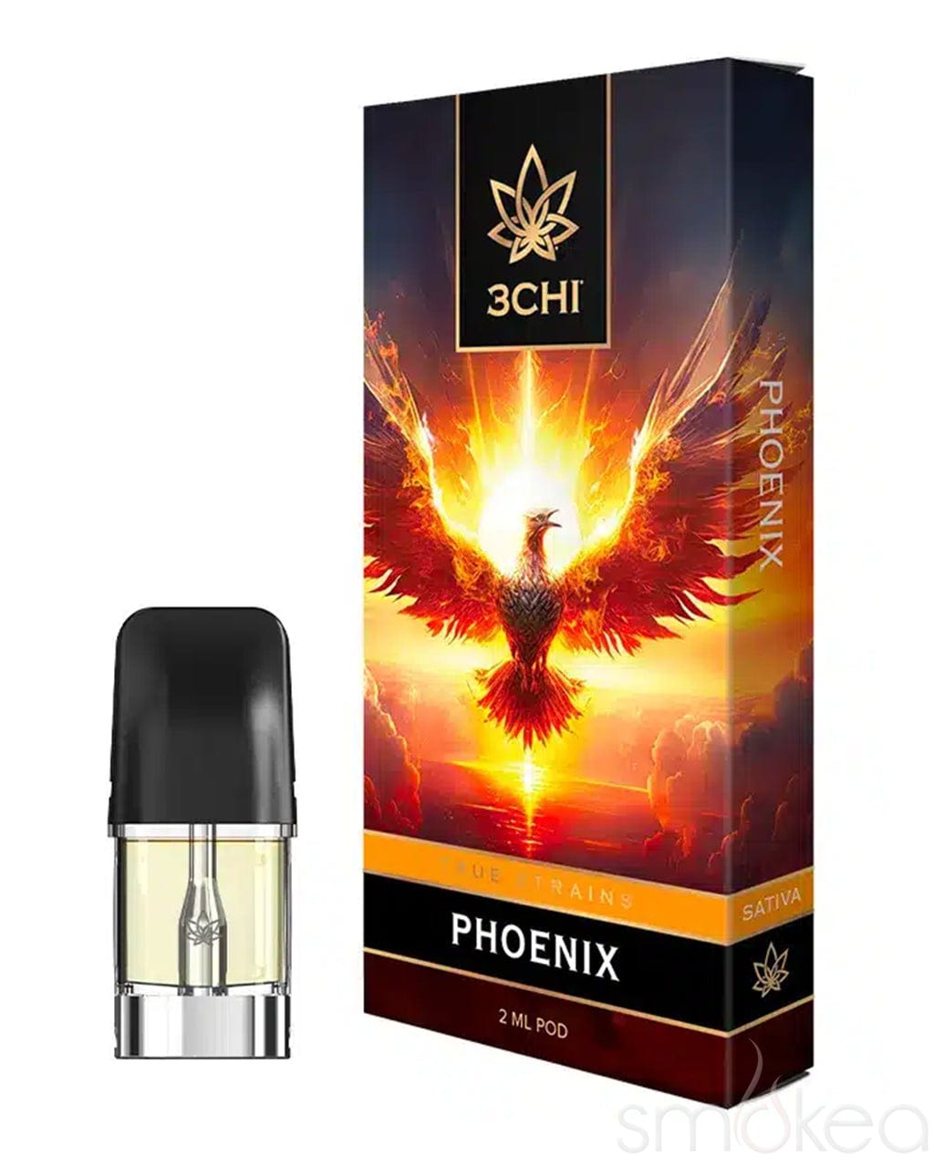3CHI 2ml True Strains Vape Pod - Phoenix