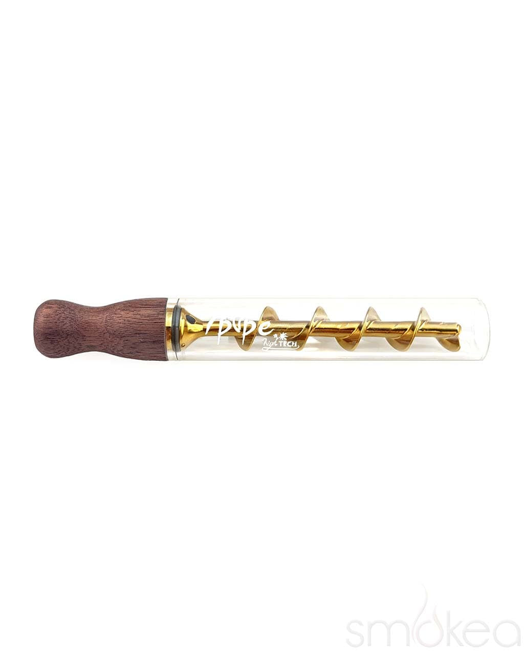 7 Pipe Twisty Glass Blunt Wood