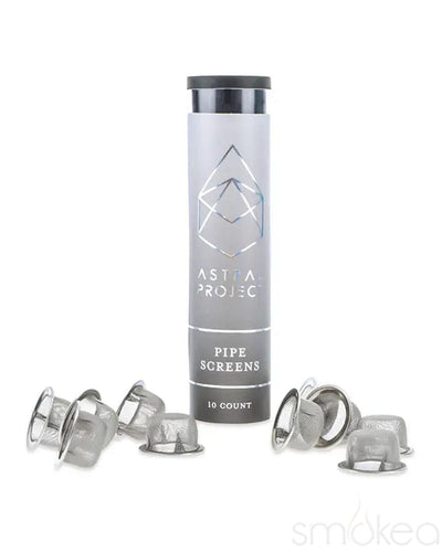 Astral Project Gemstone Pipe Screens (10-Pack)