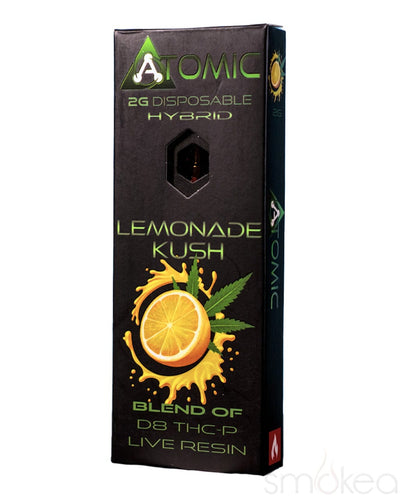Atomic Delta 2g Delta 8 + THCP Live Resin Vape - Lemonade Kush