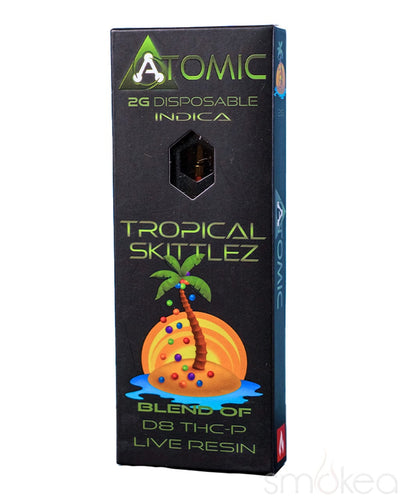 Atomic Delta 2g Delta 8 + THCP Live Resin Vape - Tropical Skittlez