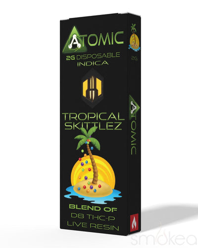 Atomic Delta 2g Delta 8 + THCP Live Resin Vape - Tropical Skittlez