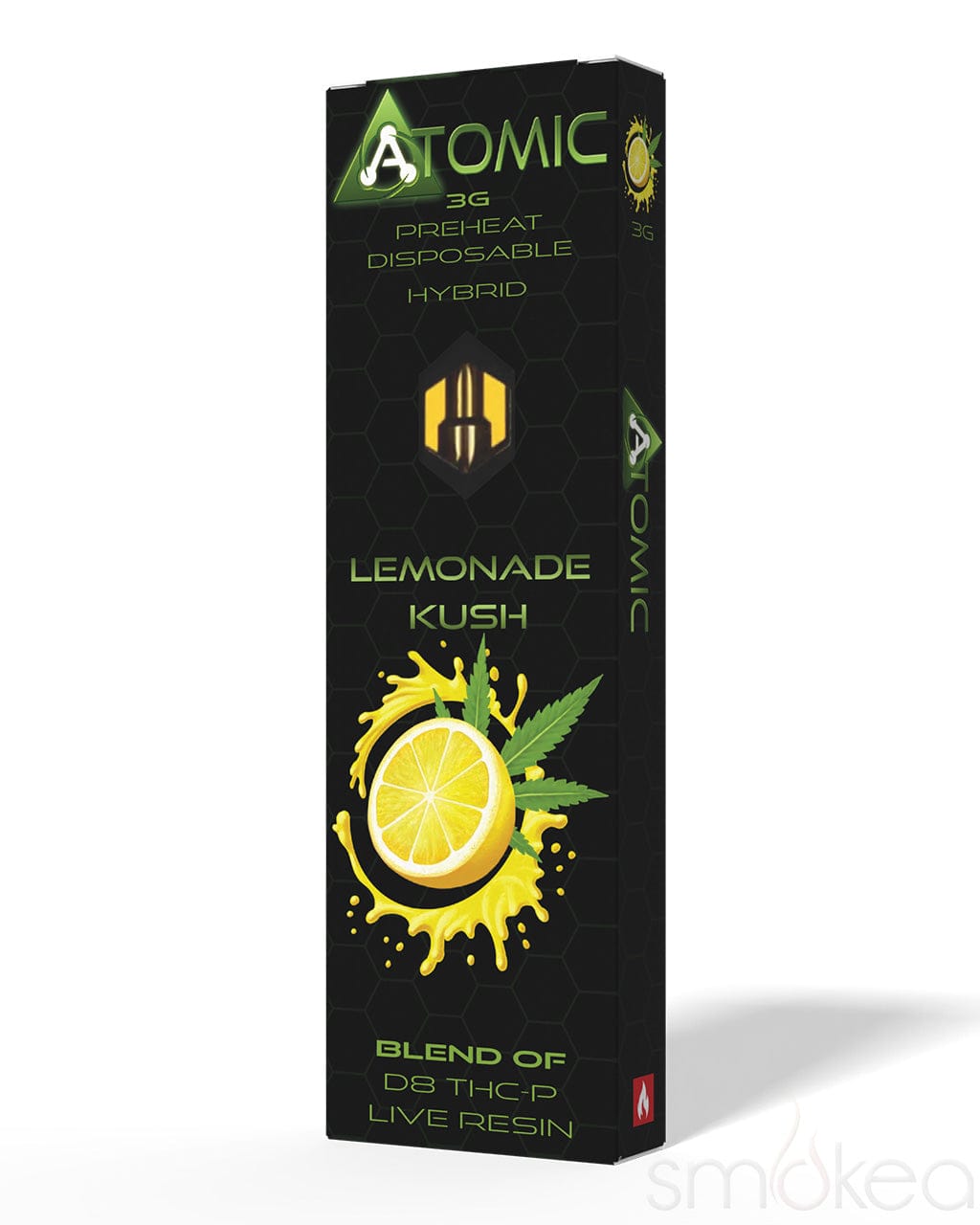 Atomic Delta 3g Delta 8 + THCP Live Resin Vape - Lemonade Kush