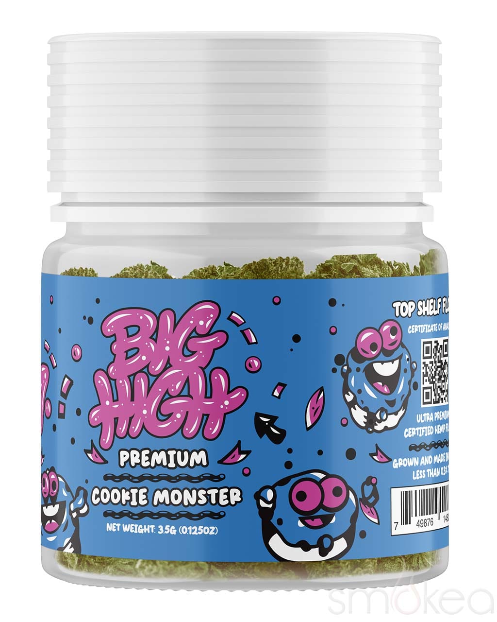 Big High 3.5g Premium THCA Flower - Cookie Monster