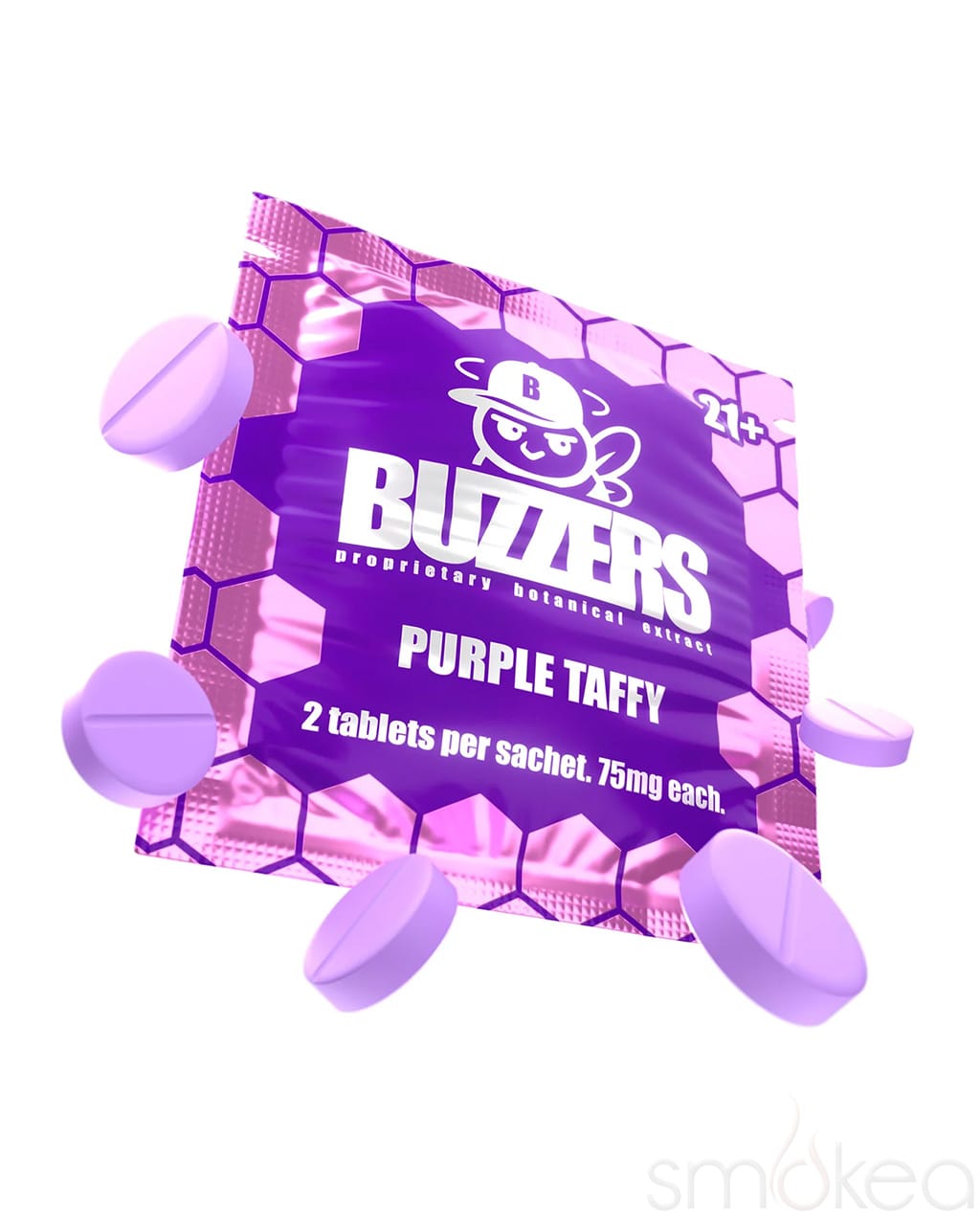 Buzzers 150mg Cat's Claw Extract Tablets - Purple Taffy