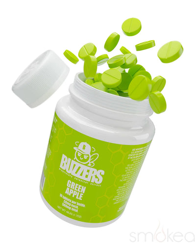 Buzzers 500mg Cat's Claw Extract Tablets - Green Apple