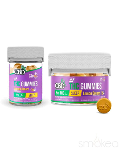 CBDfx Delta 9 THC + CBD Gummies - Lemon Dream