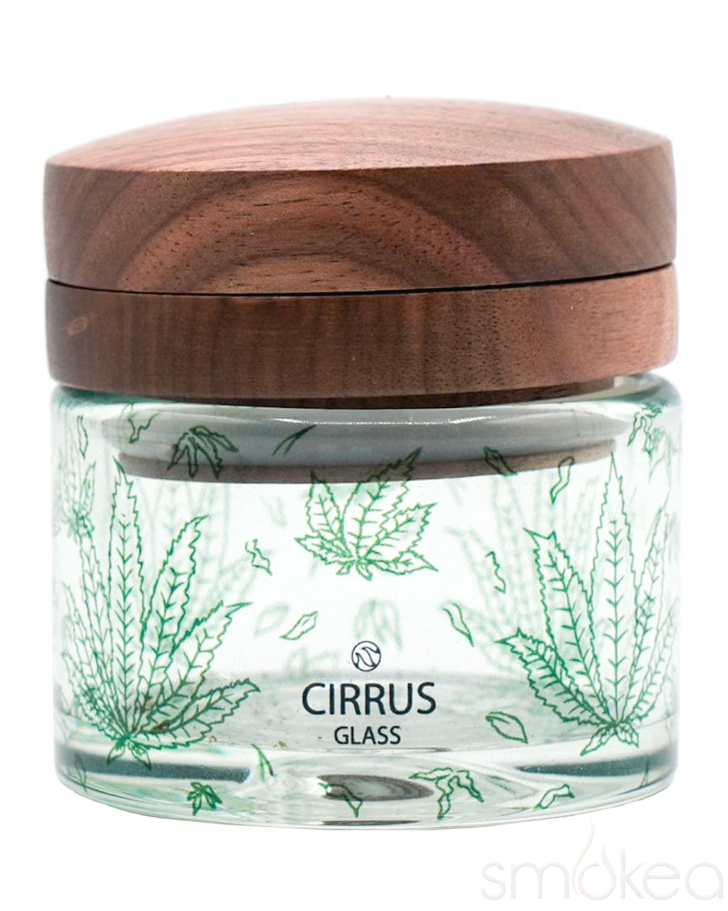 Cirrus Glass Sativa Jar Grinder