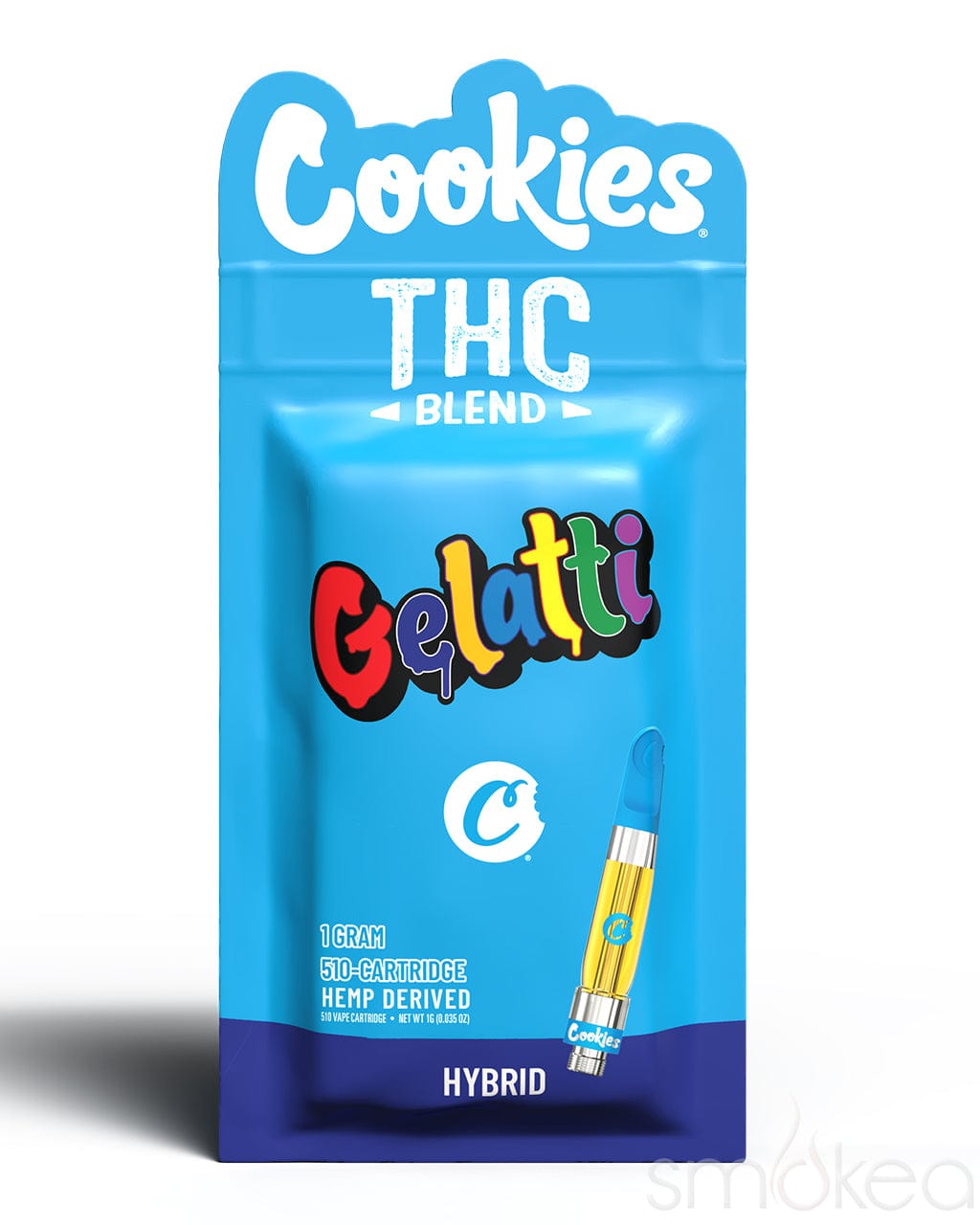 Cookies 1g THC Blend Vape Cartridge - Gelatti