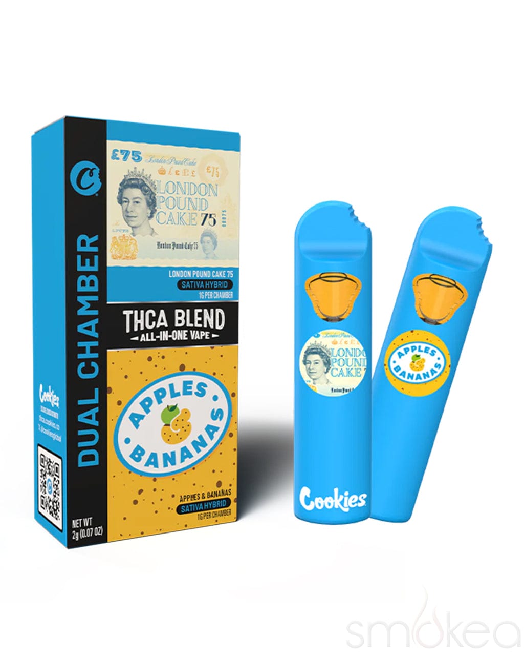 Cookies 2g THCA Dual Chamber Vape - LPC75 x Apples & Bananas