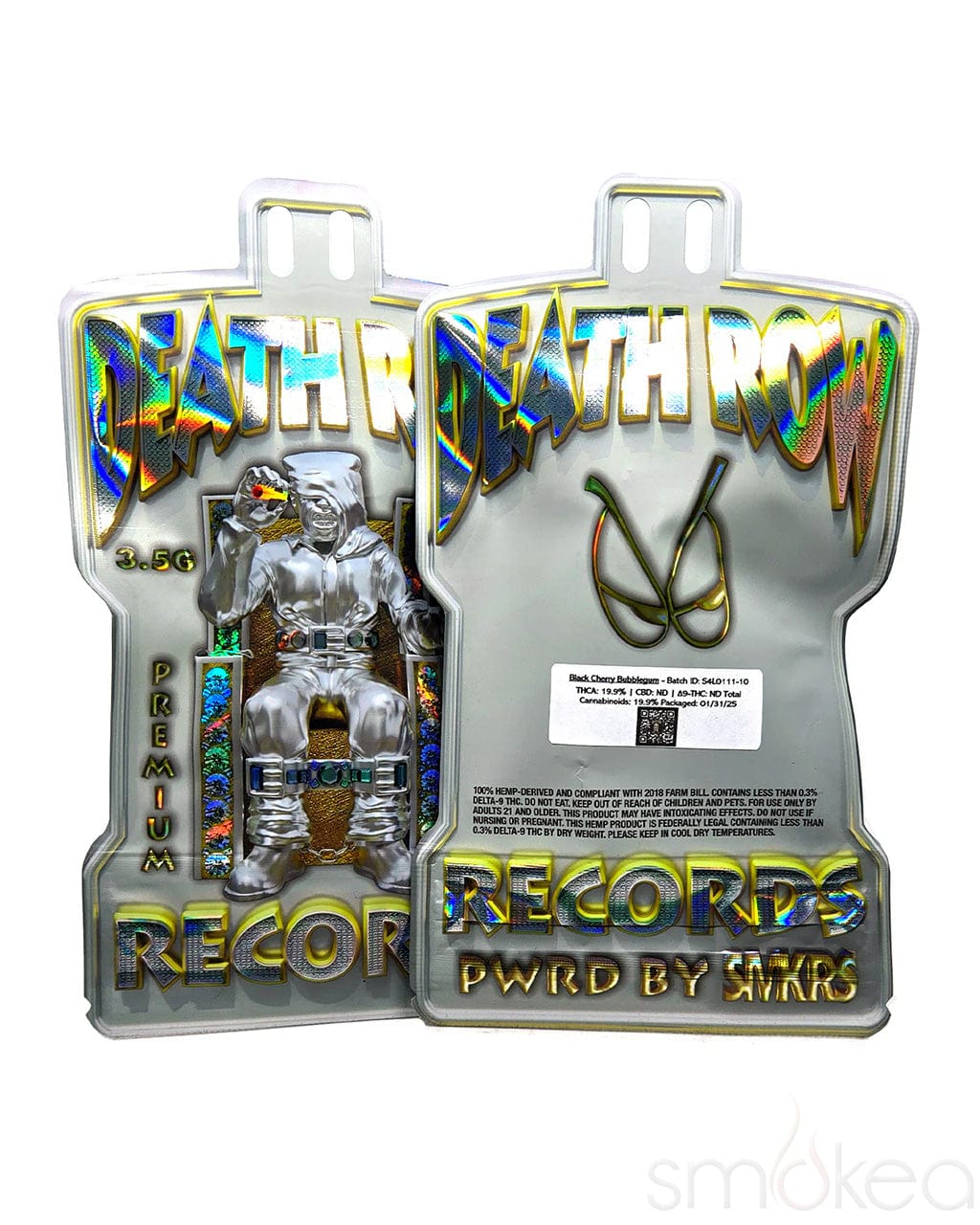 Death Row Records 3.5g THCA Flower - Black Cherry Bubblegum