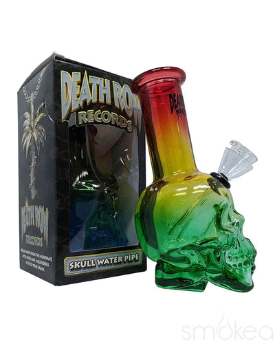 Death Row Records Skull Bubbler Bong