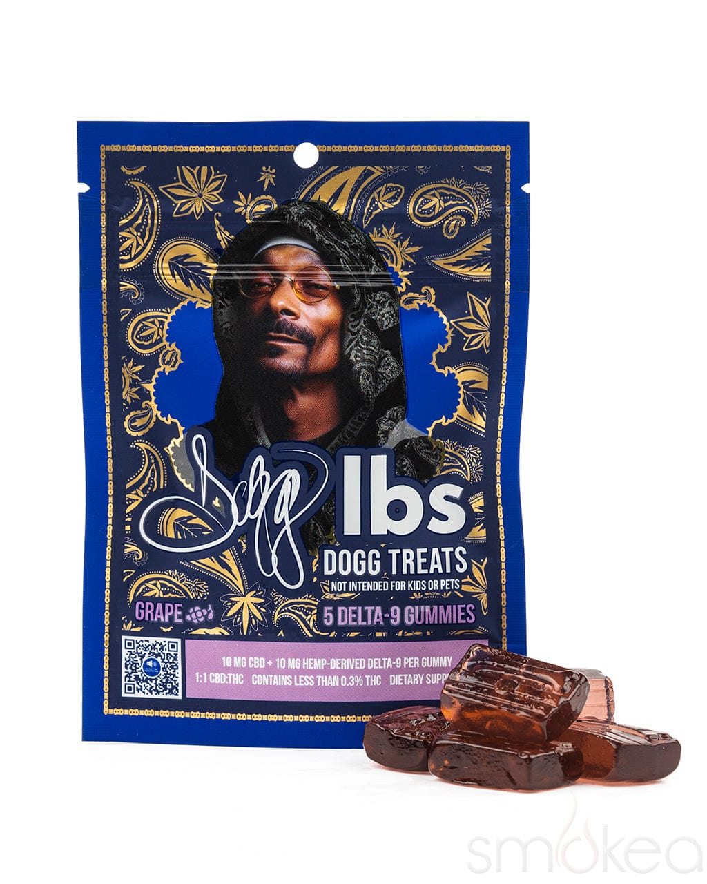 Dogg lbs Delta 9 Dogg Treats Gummies - Grape