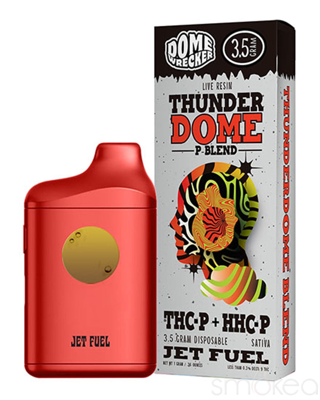 Dome Wrecker 3.5g ThunderDome P-Blend Vape - Jet Fuel