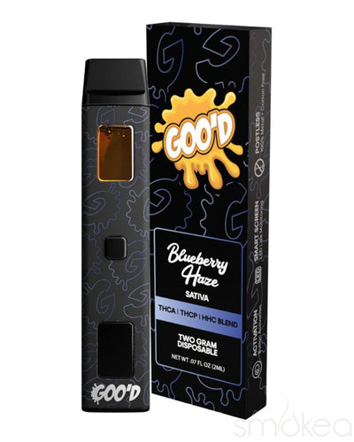 Goo'd 2g THCA Blend Vape - Blueberry Haze