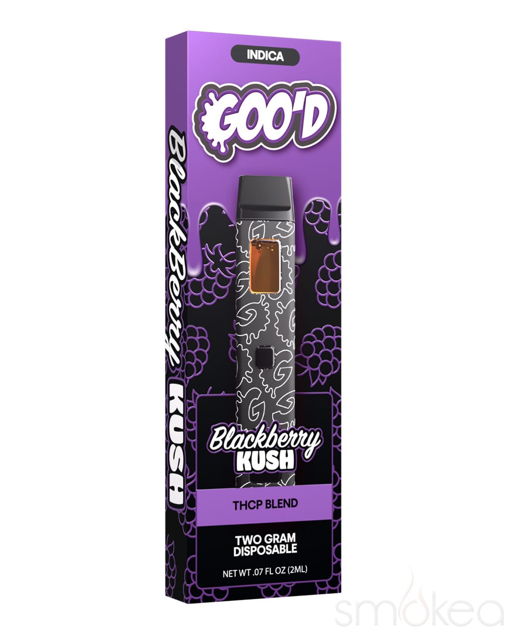 Goo'd 2g THCP Disposable Vape - Blackberry Kush