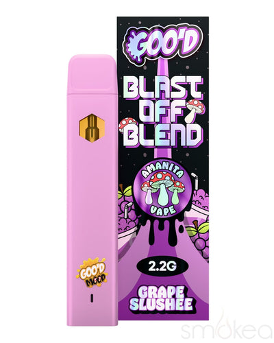 Goo'd Blast Off Blend Mushroom Vape - Grape Slushee