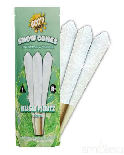 Goo'd THCA Snow Cones Pre-Rolls - Kush Mintz