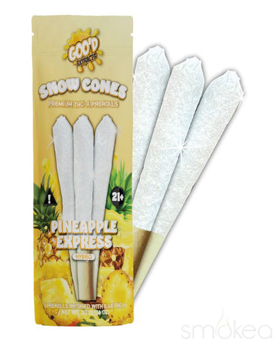 Goo'd THCA Snow Cones Pre-Rolls - Pineapple Express