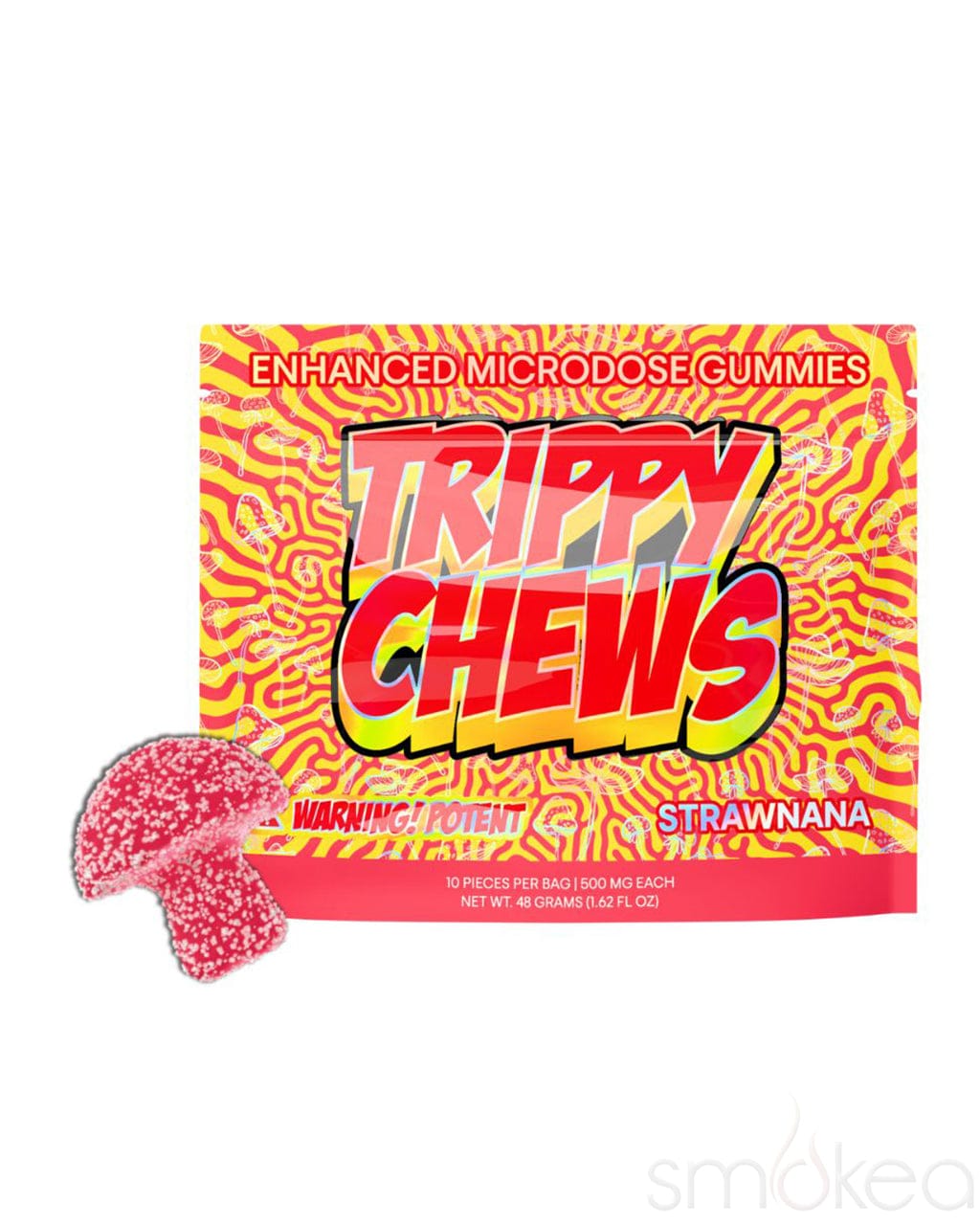 Goo'd Trippy Chews Microdose Gummies - Strawnana