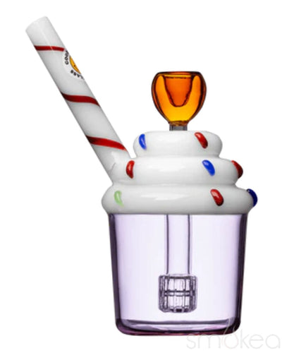 Goody Glass Sprinkle Cupcake Bubbler