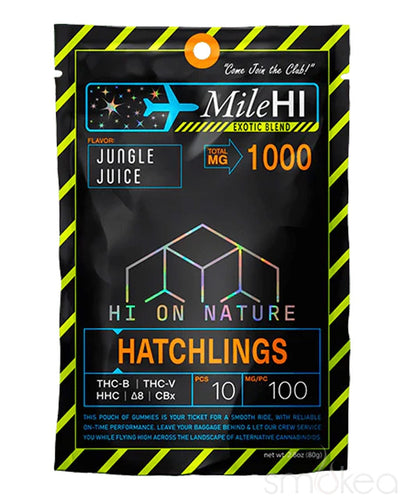 Hi On Nature 1000mg Mile Hi Blend Hatchlings Gummies (10-Pack)