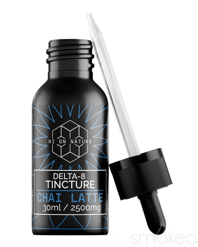 Hi On Nature 2500mg Delta 8 Tincture - Chai Latte