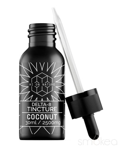 Hi On Nature 2500mg Delta 8 Tincture - Coconut