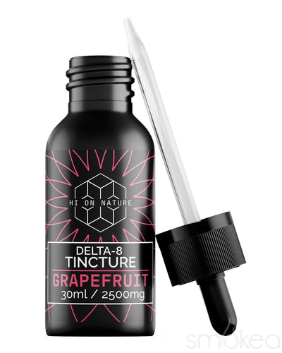 Hi On Nature 2500mg Delta 8 Tincture - Grapefruit