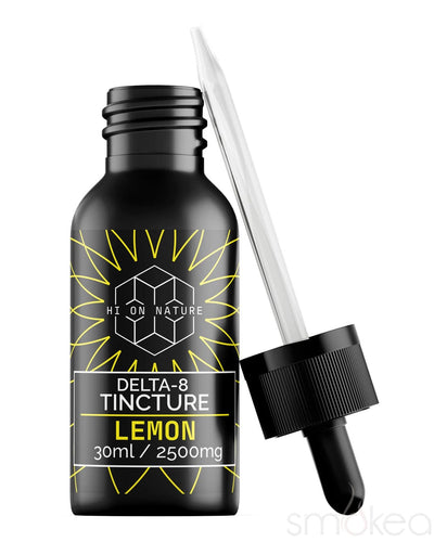 Hi On Nature 2500mg Delta 8 Tincture - Lemon