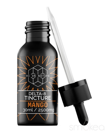 Hi On Nature 2500mg Delta 8 Tincture - Mango