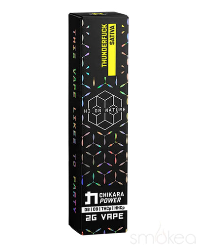 Hi On Nature 2g THCP + HHCP Chikara Power Vape - Thunderfuck