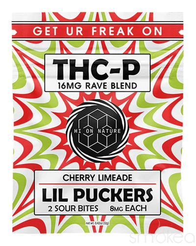 Hi On Nature Lil Puckers THCP Gummies - Cherry Limeade