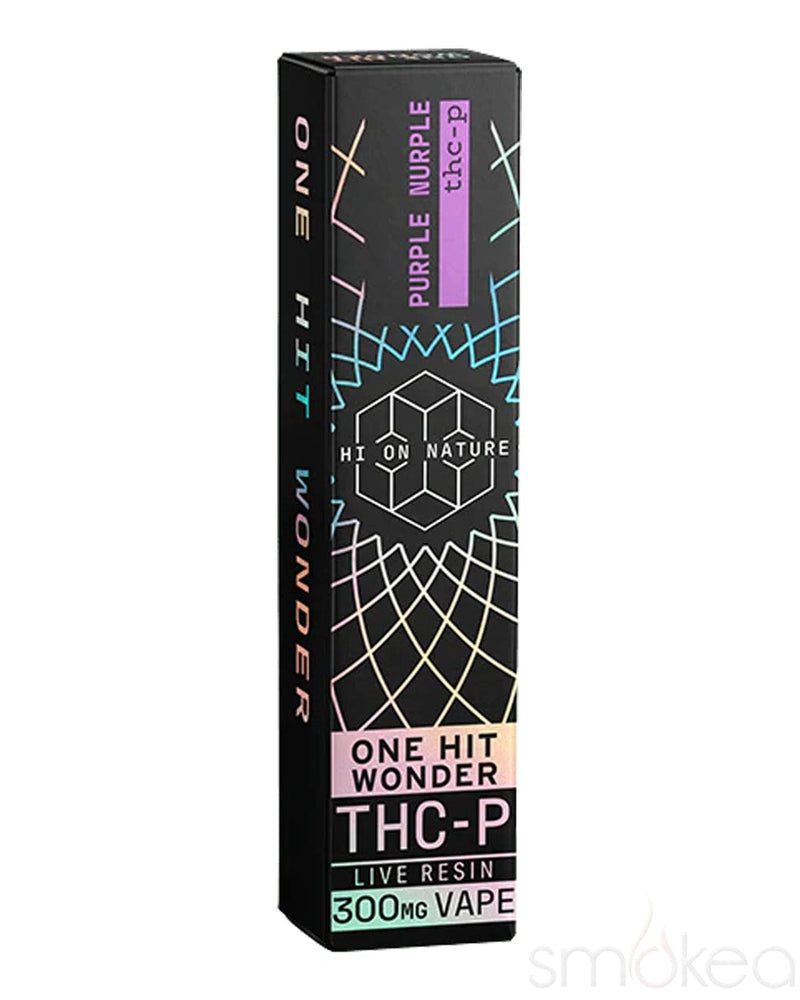 Hi On Nature One Hit Wonder THCP Live Resin Vape - Purple Nurple Hi On Nature One Hit Wonder THCP Live Resin Vape - Purple Nurple
