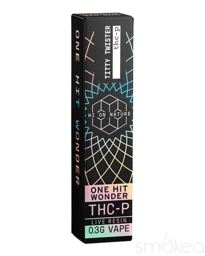 Hi On Nature One Hit Wonder THCP Live Resin Vape - Titty Twister
