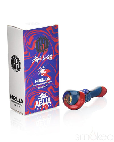 High Society Helia Spoon Pipe Blurberry
