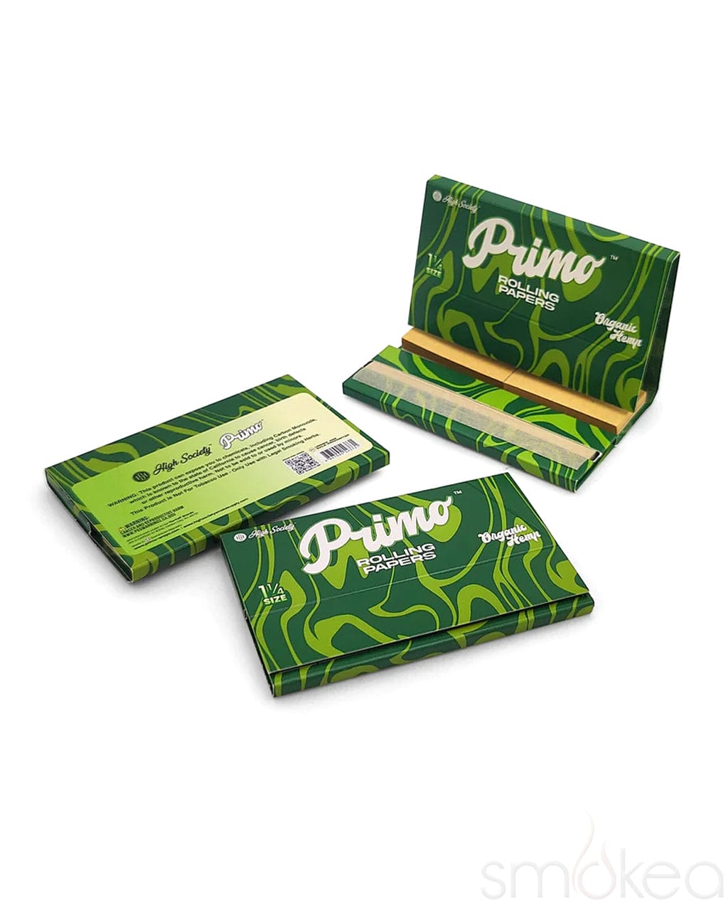 High Society Primo 1 1/4 Organic Hemp Papers w/ Tips