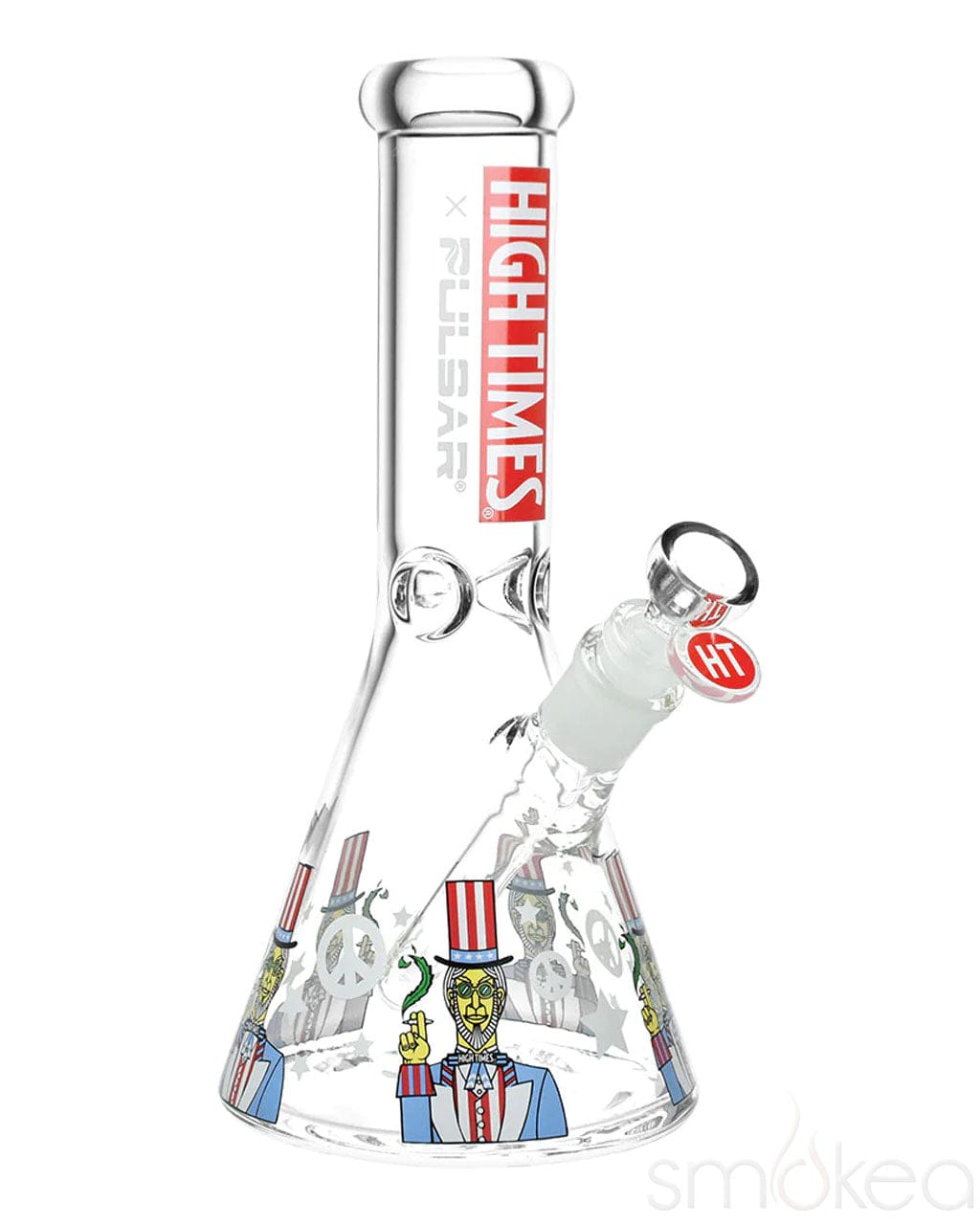 High Times x Pulsar Uncle Sam Beaker Bong