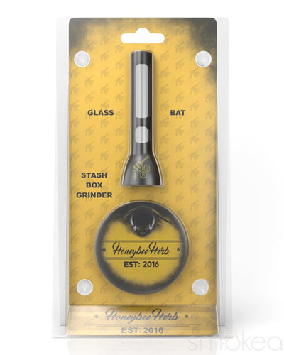 Honeybee Herb Glass Chillum Set