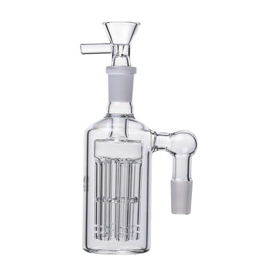 Human Grade 14mm Jellyfish Perc Ash Catcher Clear - 90 (14mm)