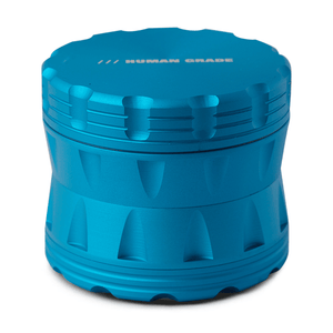 Human Grade 2.5" Concave Notched Grinder Light Blue
