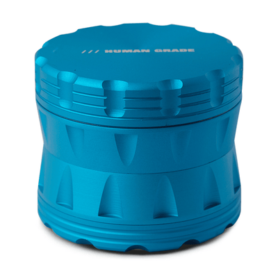 Human Grade 2.5" Concave Notched Grinder Light Blue
