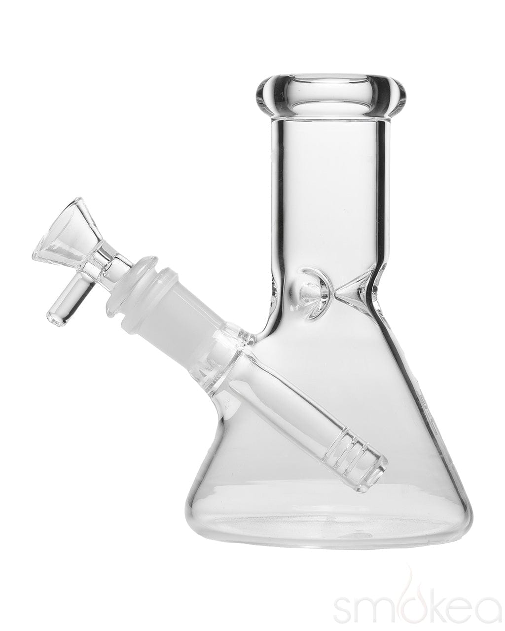 Human Grade 6" Beaker Bong Clear