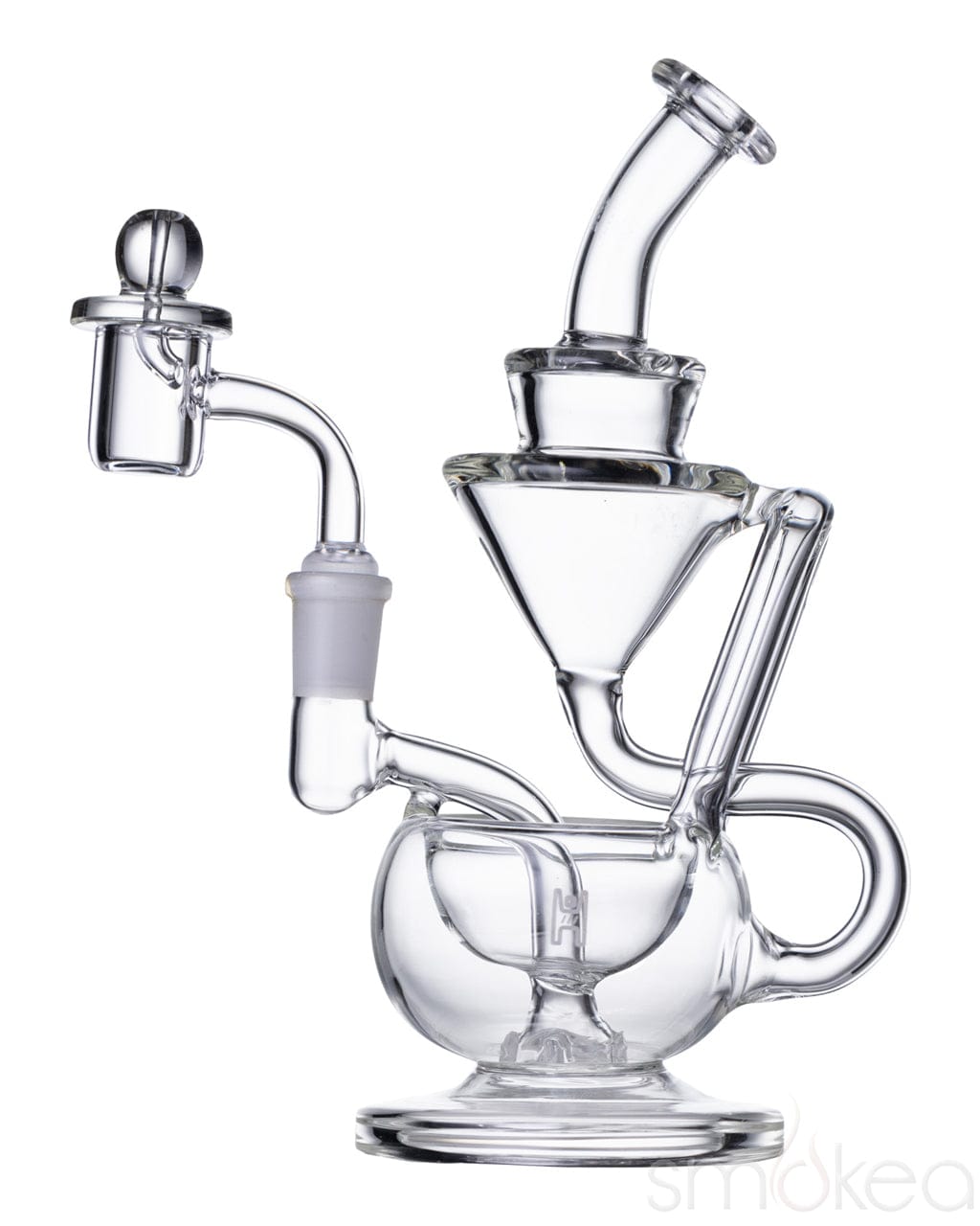 Human Grade 8" Recycler Dab Rig