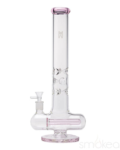 Human Grade Inline Tube Triple Ice Catch Bong
