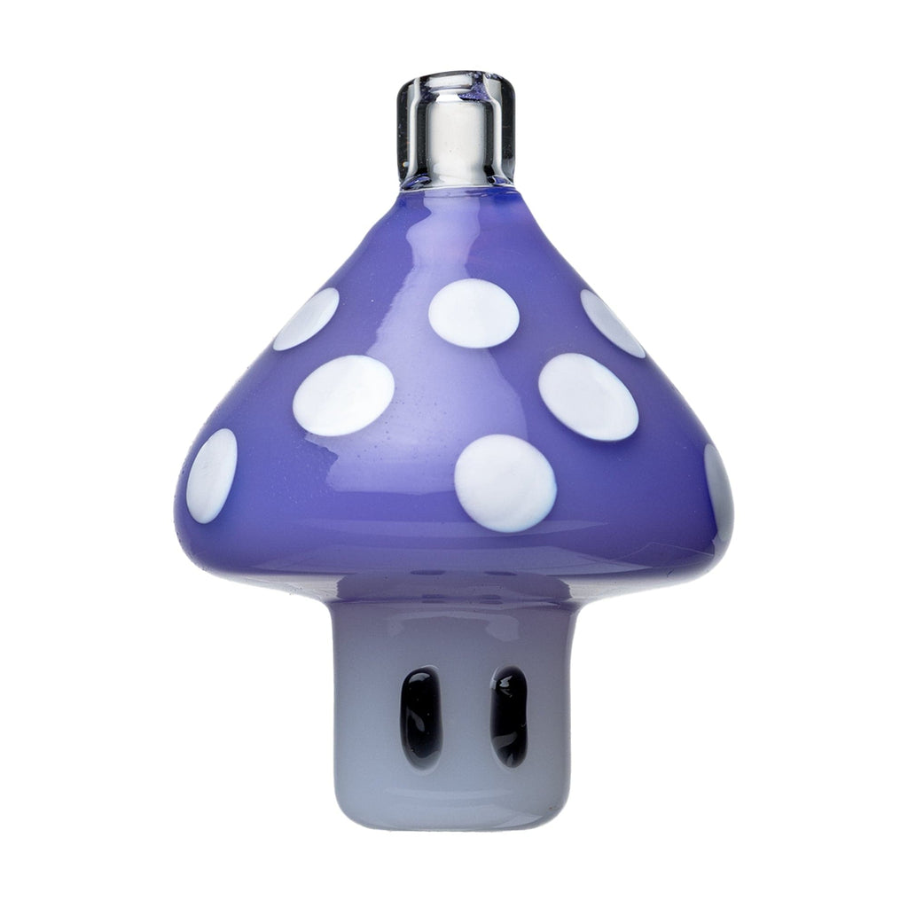 Human Grade Spotted Mushroom Carb Cap Milky Purple
