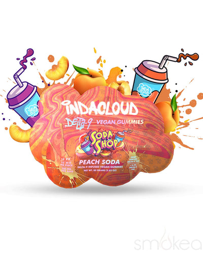 Indacloud 200mg Delta 9 Gummies - Peach Funta