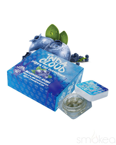 Indacloud 2g Delta 8 + CBD Diamonds Dabs - Blueberry Kush