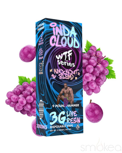 Indacloud 3g WTF Series Knockout Blend Vape - 9 Pound Hammer
