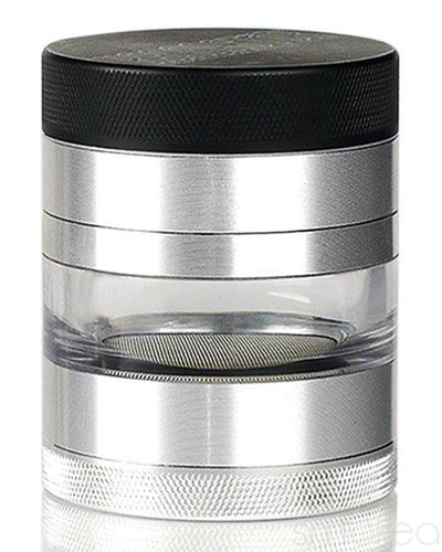 Kannastor 2.2" 4pc Jar Body Grinder Silver